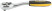 CRV collar (ratchet), black and yellow rubberized handle, Pro 1/4", 72 teeth