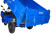 Грузовой электрический трицикл Rutrike D5 1700 гидравлика (60V1200W), серый