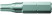 867/2 Z TORX® бита, вязкая твёрдость, хвостовик 5/16" C 8, TX 45 x 100 мм