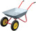 Two-wheeled garden wheelbarrow, 65 l, load capacity 90 kg
