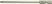 3867/4 TS TORX® BO бита, с отверстием под штифт, нержавеющая сталь, хвостовик 1/4" E 6.3, TX 15 x 89 мм
