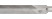 Triangular pointed file for band saws, without handle, 175 mm