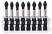 Set of 8 bits for Impact Control screwdriver, 8 pcs. PZ2, 2608522331