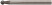 Шарошка карбидная Профи, штифт 3 мм (мини), сферическая