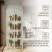Greenhouse greenhouse on the windowsill Geoplastboard 59x39x160 cm 4 shelves with cover color white