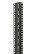 CTR19-42U-RAL9005 19" монтажный профиль высотой 42U, для шкафов TTR, TTB, цвет черный RAL9005 (2 шт. в комплекте)