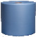 Puretech W60 Non-woven cleaning material, 60g/m2, 1 layer, blue, 36.5 x 32cm, 1000 l/roll W60375