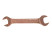 Double-sided horn wrench 41x46 mm copper plating SITOMO (7811-0045)