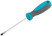 Screwdriver, CrV steel, rubberized handle SL4 x 100 mm