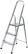 Aluminum ladder, 3 steps, weight 2.6 kg