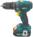 Acc power drill. 20 V; 0-400/1600 rpm; 55 Nm; 2 (Li-Ion) 2.0 Ah; 1 hour; brushless; cut. tilt; case