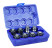 A set of threading heads for manipulators ETM-16/PTM-16, GTM12, ISO 529, M3-M16, 8 pcs.