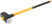 Forged sledgehammer, fiberglass reverse reinforced handle 900 mm, 6 kg