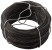 Knitting wire black 0.9 mm x 50 m