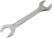 Ключ рожковый, хромированное покрытие 19х22 мм