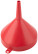 Plastic funnel red, d. 160 mm