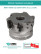 Milling cutter head 100 mm, fit 32 mm, 8 teeth BMR 100X8 032 SDMT 09T3 ZCC (with coolant) for the ZCC-CT plate