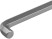 H03SS155 Extended hex socket wrench for hard-to-reach places, H5.5