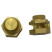 Bosses for the marking square, Swanson Stair Gauges, Brass, SG0020