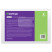 Berlingo A4 zip envelope folder, 150 microns, with a pocket for business cards, transparent, assorted