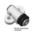 Mini silent support rollers for turntable (6 pcs)