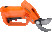 Pneumatic pruner with one cutting blade