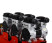 Pneumatic compressor 220V 4.5kW 8atm. 420L/min. receiver-153L oil-free piston GTE