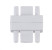 Busbar Connector straight SC-W-TL white series TOP-LINE IN HOME