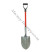 Bayonet shovel 23*29*54* 105cm / fibreglass stalk