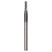 End mill plosk TV/cpl 4Z No.008, 4/4*14*50 HRC45 AlTiN without chamfer profiled