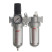 Air treatment unit (lubricator,dehumidifier) 1/2" metal. the switch. 215PSI 3000L/min. 150ml JTC