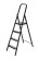 Лестница-стремянка стальная "Компакт", 4 ступени, вес 5,3 кг