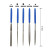 Diamond Fillets 5 pcs Set WP251019 WORKPRO