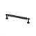 Handle meb. bracket met. ADAM 128 black matte, AKS