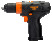 Cordless screwdriver Drill with quick-release chuck 3/8"-10 mm, 12V