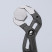 KNIPEX COBRA® adjustable pliers with lock, 90 mm (3 1/2"), turnkey 95 mm, L-400 mm, gray, 1-k handles