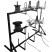 Rack for storing and unwinding coils of SBR 4-0,7-50 MALIEN cable