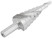 HSS step drill for metal, spiral profile, 9 steps, 4-20 mm