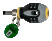 Отвертка укороченная с рукояткой ERGO под винты со шлицем 1х5,5х25 мм, с предохранительным кольцом