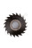 Trekhstor disc milling cutter. straight tooth 100x08x32 Z=20 P6M5