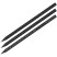 Pencil b/g Berlingo "DoubleBlack" HB, round, ebony, sharpened