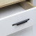 Handle meb. bracket alum. STELLS 320/500 matte black, AKS