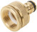 Адаптер внешний латунь 3/4"-1"