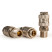 Fitting mom with external thread 3/8M, nickel-plated steel, pack. 1 pc.