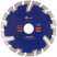 Diamond cutting disc, segment reinforced turbo CUTOP, 125 x 2.3 x 8.3 x 22.2 mm