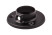 Pipe mounting (socket) d25 (510) steel, black AKS