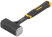 Forged all-metal sledgehammer, plastic rubberized handle 1 kg