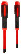 Phillips insulated screwdriver set with ERGO handle and thin rod, 2 pcs