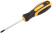 Screwdriver "Contour", CrV steel, rubberized handle 3x75 mm PH0