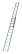 Лестница алюминиевая 2-секционная универсальная 15 ступ. (2х15) Мастер
